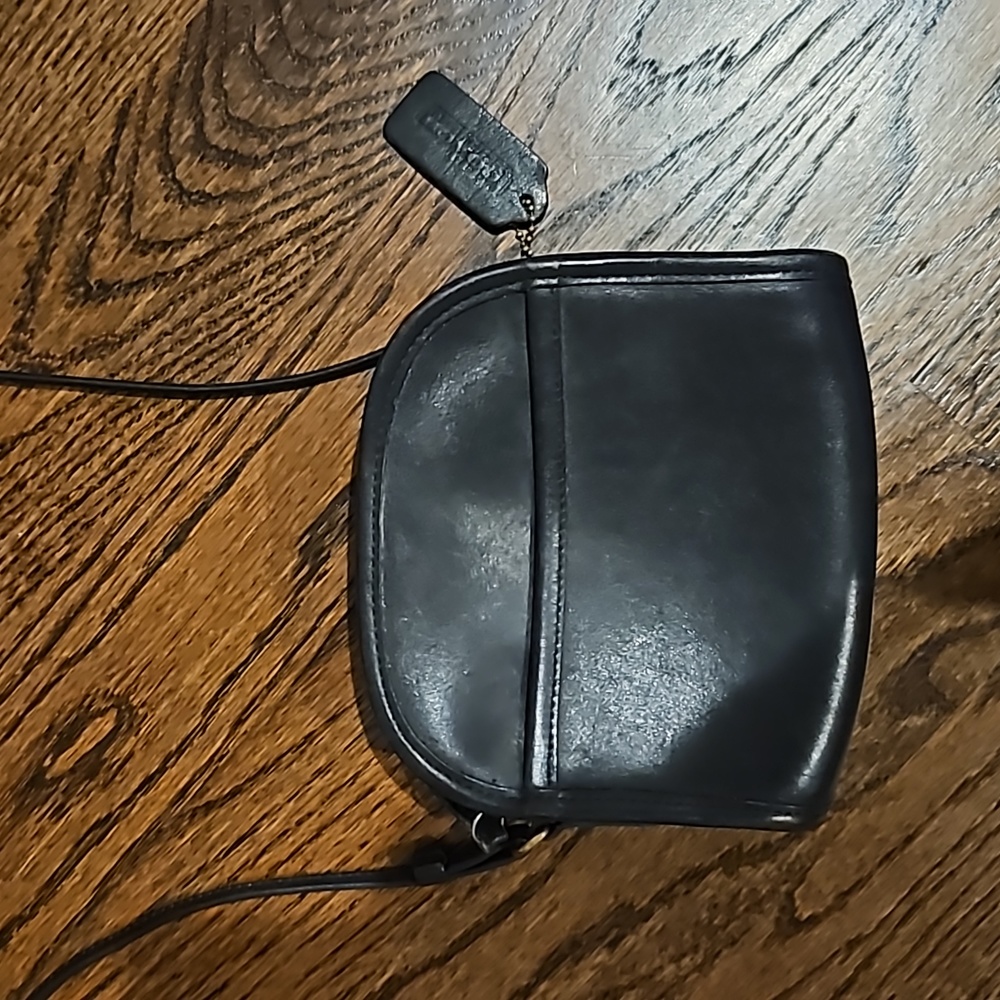 Vintage coach black bag